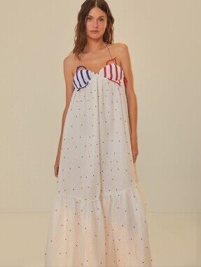 red morada boa guipure maxi dress Morada Boa Guipure Maxi Dress Karlee